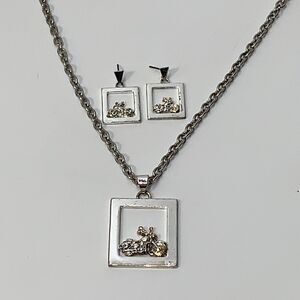 Best Motorcycle Necklace & Earrings